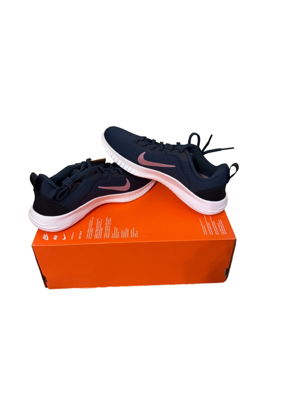 Nike Flex Experience Run 12 Armory Navy Plum Dust Sneakers Womens Size 7